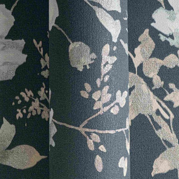 A.S. Création | Vliesová tapeta na stenu COSMO Living 79061-5 | 0,53 x 10,05 m | vining ivy, metalická, krémová, béžová