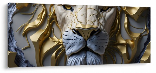 Obraz - Levia hlava (120x50 cm)