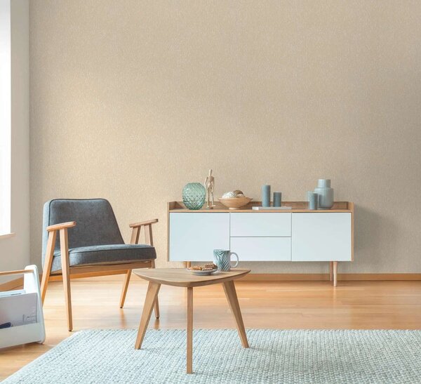 A.S. Création | Vliesová tapeta na stenu Hygge 3 79095-3 | 0,53 x 10,05 m | béžová, krémová, zlatá