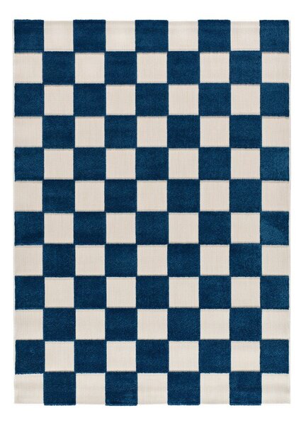 Modrý/krémovobiely vnútorný a vonkajší koberec 160x230 cm Cuadros – Universal