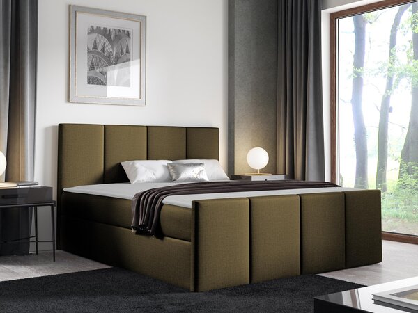 Mirjan24 Kontinentálna posteľ Bautista, Rozmer postele: 180x200, Dostupné poťahy: Muna 08 5903211089527
