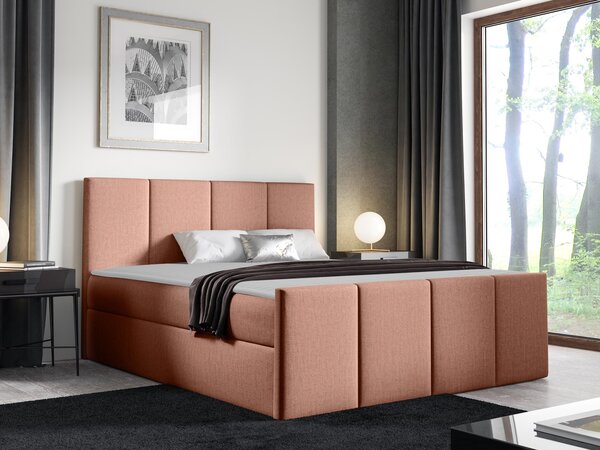 Mirjan24 Kontinentálna posteľ Bautista, Rozmer postele: 180x200, Dostupné poťahy: Muna 08 5903211089527
