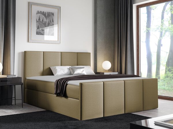 Mirjan24 Kontinentálna posteľ Bautista, Rozmer postele: 180x200, Dostupné poťahy: Muna 08 5903211089527