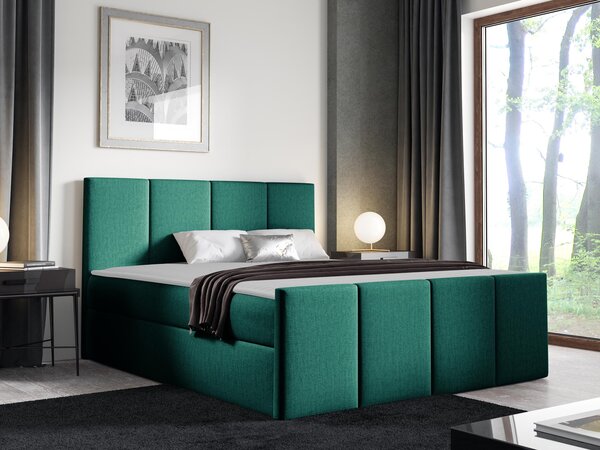 Mirjan24 Kontinentálna posteľ Bautista, Rozmer postele: 180x200, Dostupné poťahy: Muna 08 5903211089527