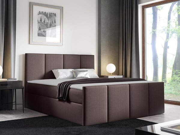 Mirjan24 Kontinentálna posteľ Bautista, Rozmer postele: 180x200, Dostupné poťahy: Muna 08 5903211089527