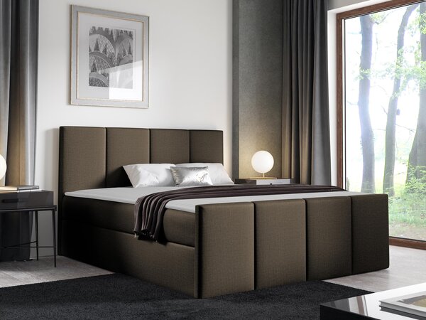Mirjan24 Kontinentálna posteľ Bautista, Rozmer postele: 180x200, Dostupné poťahy: Muna 08 5903211089527