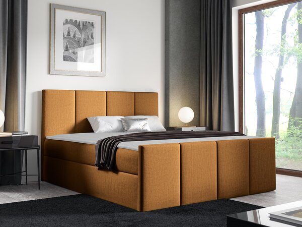 Mirjan24 Kontinentálna posteľ Bautista, Rozmer postele: 180x200, Dostupné poťahy: Muna 08 5903211089527