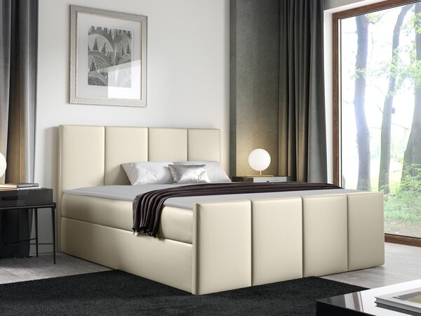 Mirjan24 Kontinentálna posteľ Bautista, Rozmer postele: 180x200, Dostupné poťahy: Muna 08 5903211089527