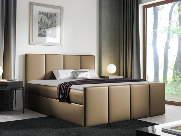Mirjan24 Kontinentálna posteľ Bautista, Rozmer postele: 180x200, Dostupné poťahy: Muna 08 5903211089527