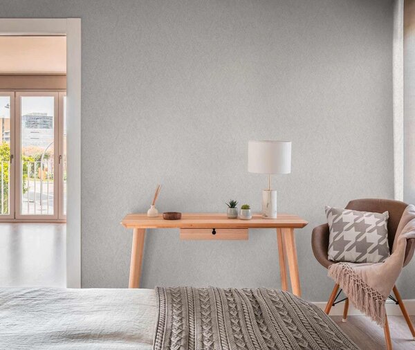 A.S. Création | Vliesová tapeta na stenu Hygge 3 79092-4 | 0,53 x 10,05 m | šedá, fialová, béžová