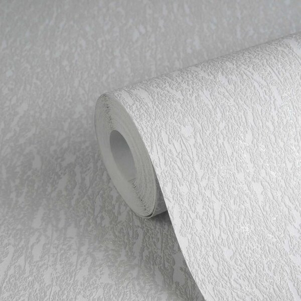 A.S. Création | Vliesová tapeta na stenu Hygge 3 79095-4 | 0,53 x 10,05 m | šedá, krémová, metalická