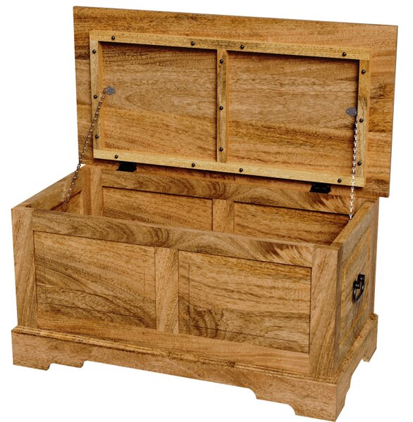 Truhlica Guru 90x45x45 z mangového dreva