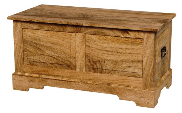 Truhlica Guru 90x45x45 z mangového dreva