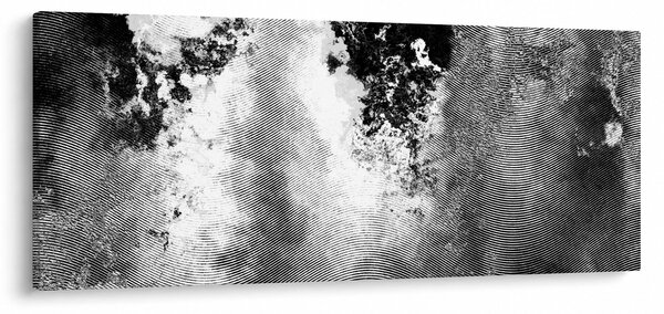 Obraz - Šrafovanie (120x50 cm)