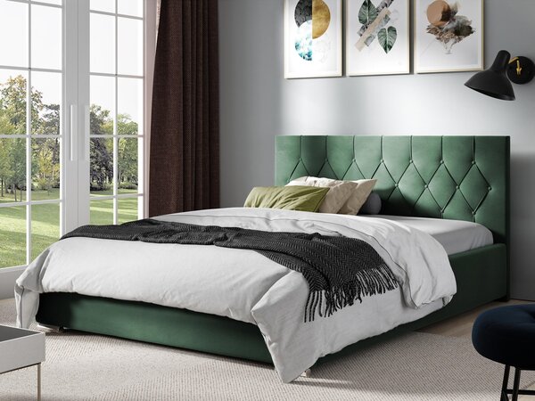 Mirjan24 Čalúnená posteľ Colzone Tap, Rozmer postele: 140x200, Dostupné poťahy: Mikrofaza 0034 5903211130007