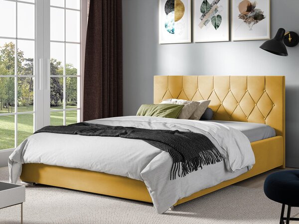 Mirjan24 Čalúnená posteľ Colzone Tap, Rozmer postele: 140x200, Dostupné poťahy: Mikrofaza 0034 5903211130007