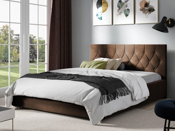 Mirjan24 Čalúnená posteľ Colzone Tap, Rozmer postele: 140x200, Dostupné poťahy: Mikrofaza 0034 5903211130007
