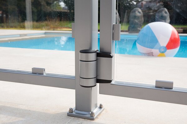 LOCINOX ® Dvojložiskový záves 180°, nastaviteľný 2D, RAL 9005