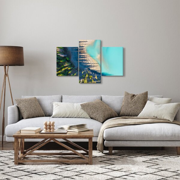 Obraz - Pohľad na jazero (90x60 cm)
