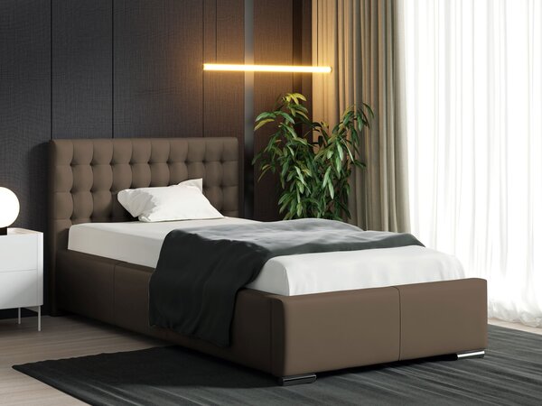 Mirjan24 Kontinentálna posteľ Fokker Mini, Rozmer postele: 90x200, Dostupné poťahy: ekokoža Soft 10a 5903211154331