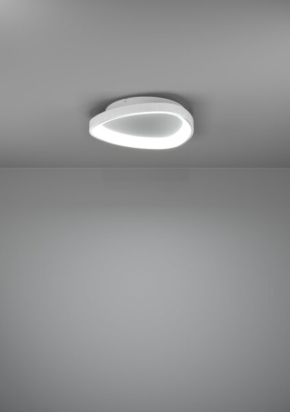 Eglo 901583 - LED Stmievateľné stropné svietidlo LORETELLO LED/12W/230V biela + DO