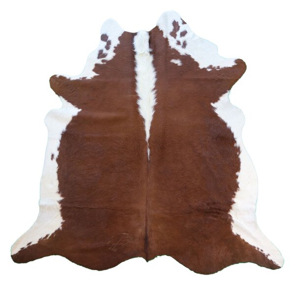 Hovädzia koža - Brown&White 220x210 cm