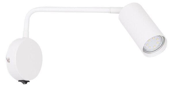 Nástenná lampička TINA 1xGU10/15W/230V biela