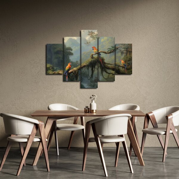 Obraz - Tropický les (150x105 cm)