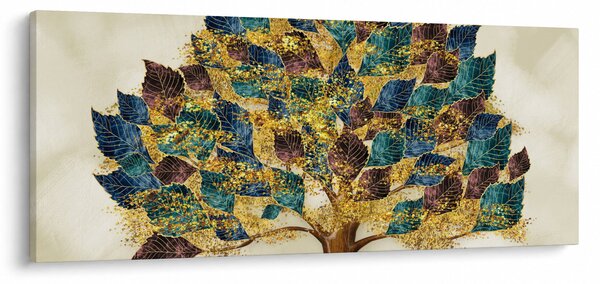 Obraz - Dekoratívny strom (120x50 cm)