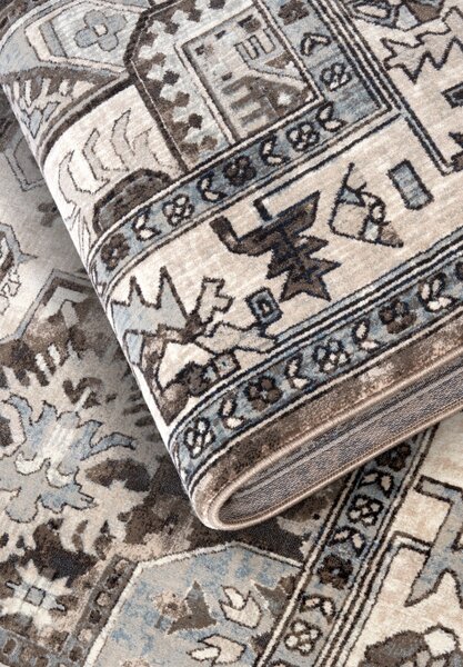 Koberec Villeroy & Boch Kollektion 1869 Henry hnedý / krémový