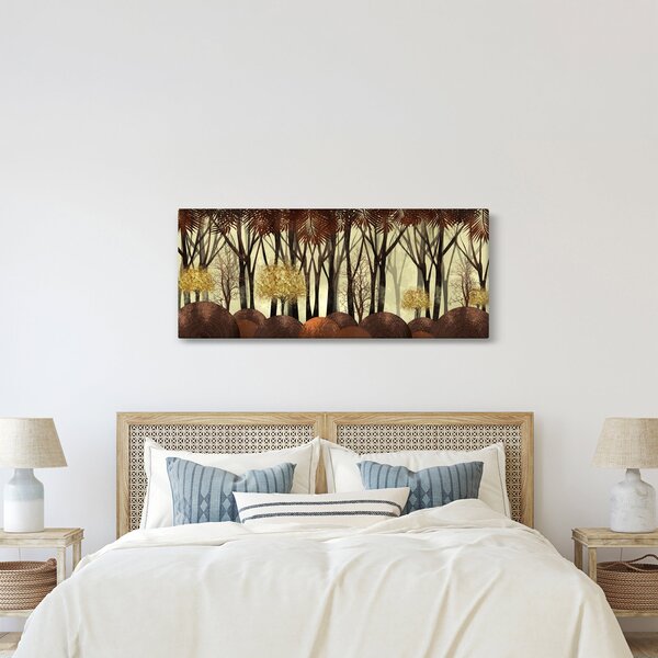 Obraz - Dekoratívne les (120x50 cm)