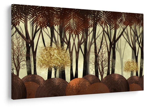 Obraz - Dekoratívne les (90x60 cm)