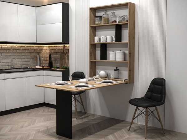 Mirjan24 Moderný nástenný stôl Eden, Farby: kašmír 5903211464393