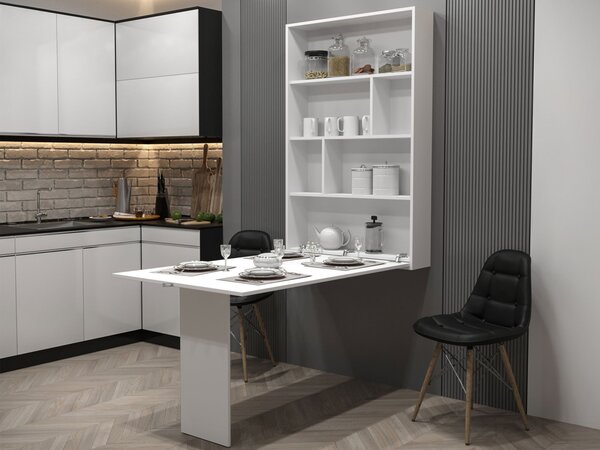 Mirjan24 Moderný nástenný stôl Eden, Farby: kašmír 5903211464393