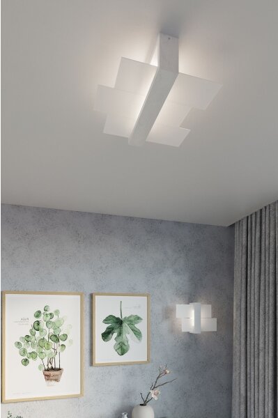 Brilagi - LED Nástenné svietidlo HERA 1xE27/7,5W/230V biela