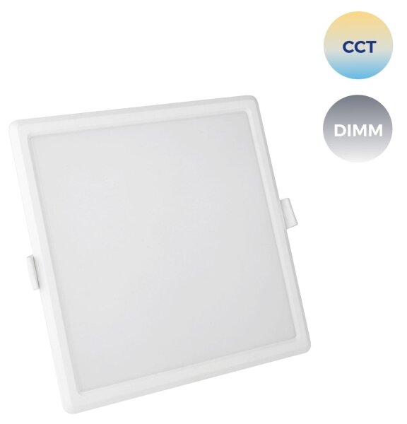 LED Stmievateľné podhľadové svietidlo ALGINE LED/12W/230V Wi-Fi Tuya hranatý
