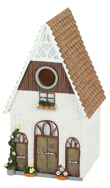 Vtáčia búdka Farm, 24,5x13,5x13 cm, polyresin, viacfarebná