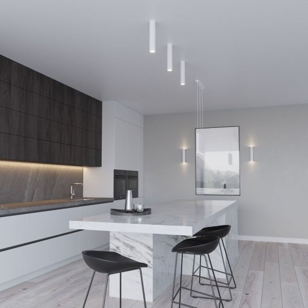 Sollux SL.1078 - Luster na lanku LAGOS 3xGU10/10W/230V biela