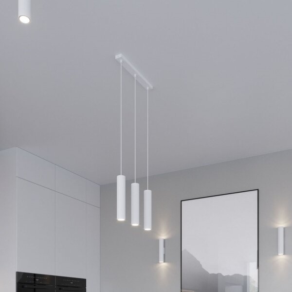 Sollux SL.0435 - Bodové svietidlo LAGOS 1xGU10/10W/230V biela