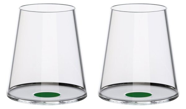 Poháre na červené víno Trebonn SplitGlass, 2 ks Barva: Červená
