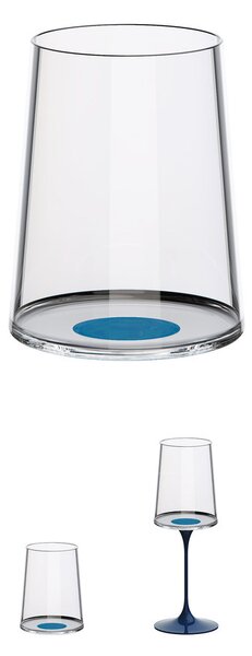 Poháre na biele víno Trebonn SplitGlass, 2 ks Barva: Zelená