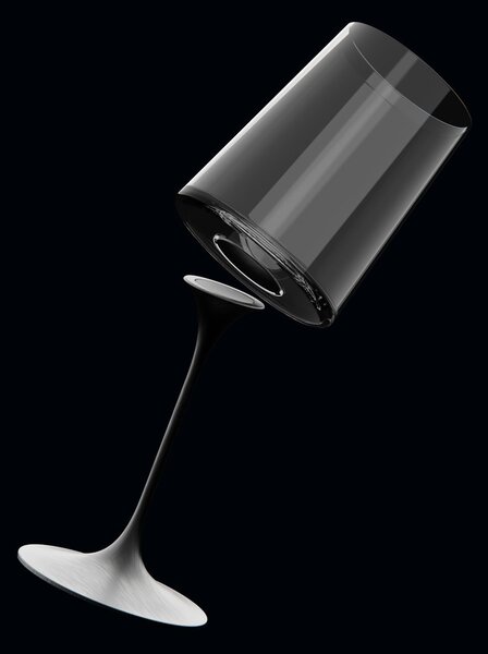 Poháre na biele víno Trebonn SplitGlass, 2 ks Barva: Zelená