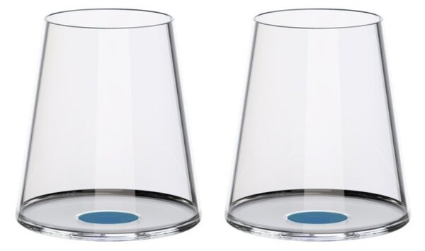 Poháre na červené víno Trebonn SplitGlass, 2 ks Barva: Červená