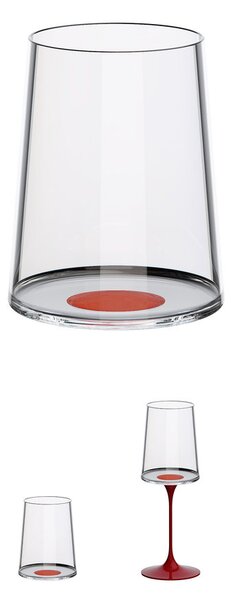 Poháre na biele víno Trebonn SplitGlass, 2 ks Barva: Zelená