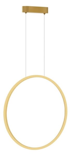 LED Luster na lanku SATURNO LED/28W/230V pr. 50 cm IP44 zlatá