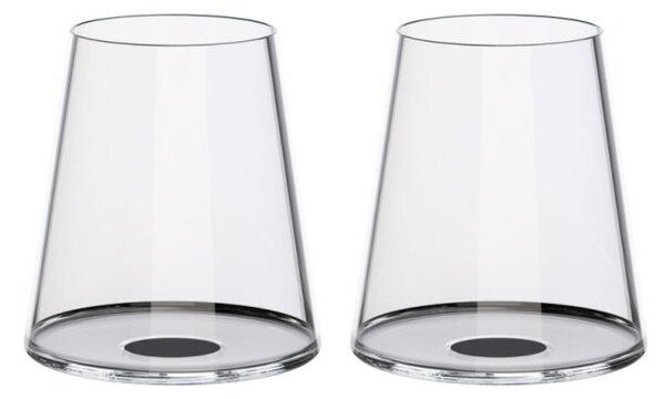 Poháre na červené víno Trebonn SplitGlass, 2 ks Barva: Červená