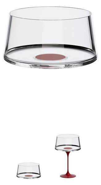 Poháre na šampanské Trebonn SplitGlass, 2 ks Barva: Modrá
