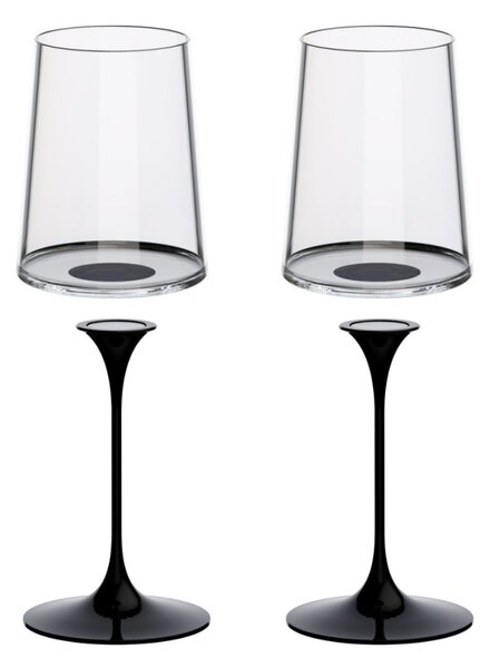Sada 2 pohárov na biele víno + 2 stopiek Trebonn SplitGlass, 2 ks Barva: Červená