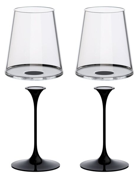 Sada 2 pohárov na červené víno + 2 stopiek Trebonn SplitGlass Barva: Modrá
