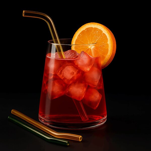 Sklenené slamky farebné Trebonn SplitGlass, 5 ks